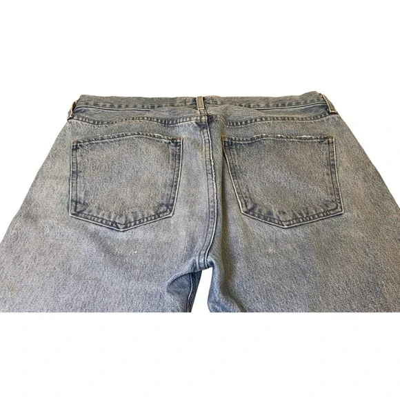 AGOLDE Womens Jeans Size 31 Cherie High Rise Light Wash Straight Leg Distressed‎ - Picture 9 of 11